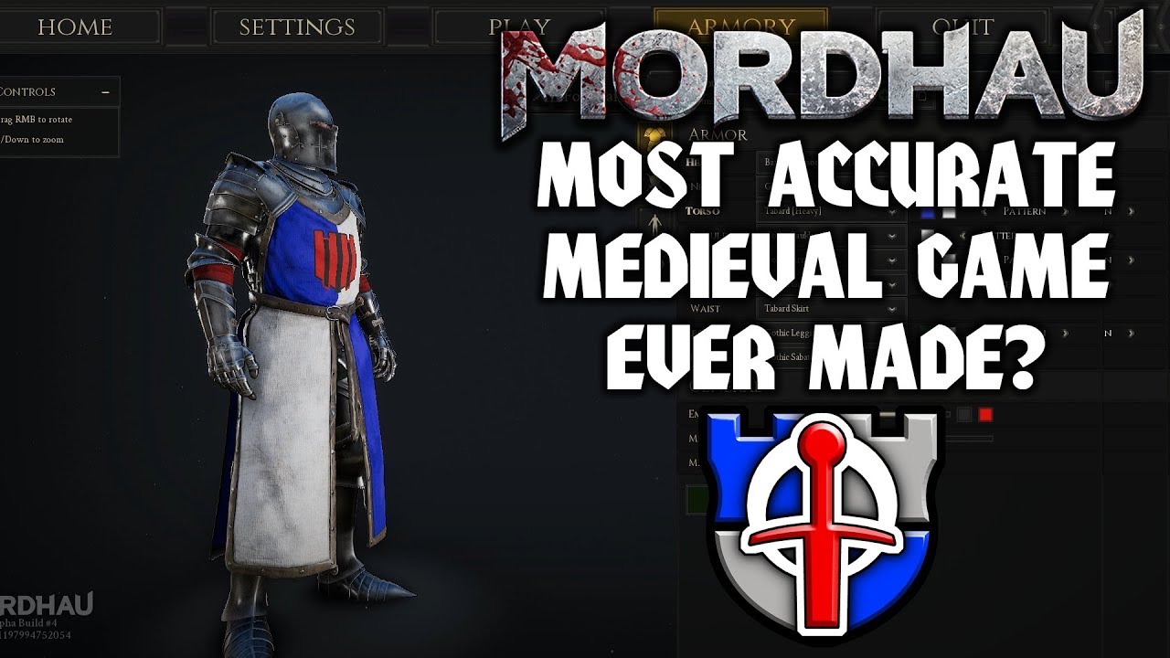 mordhau, video game, weapons, armor, review, sword, swords, weapon, medieva...