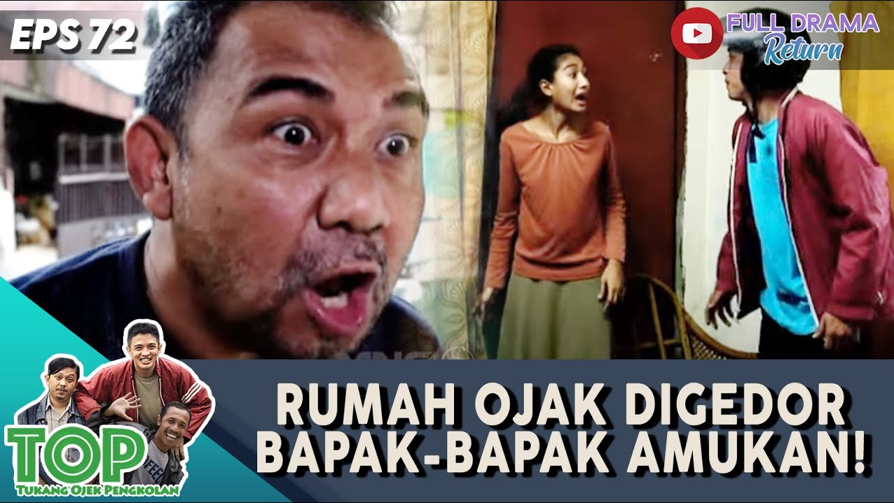 RUMAH OJAK DIGEDOR BAPAK-BAPAK AMUKAN! - TUKANG OJEK PENGKOLAN