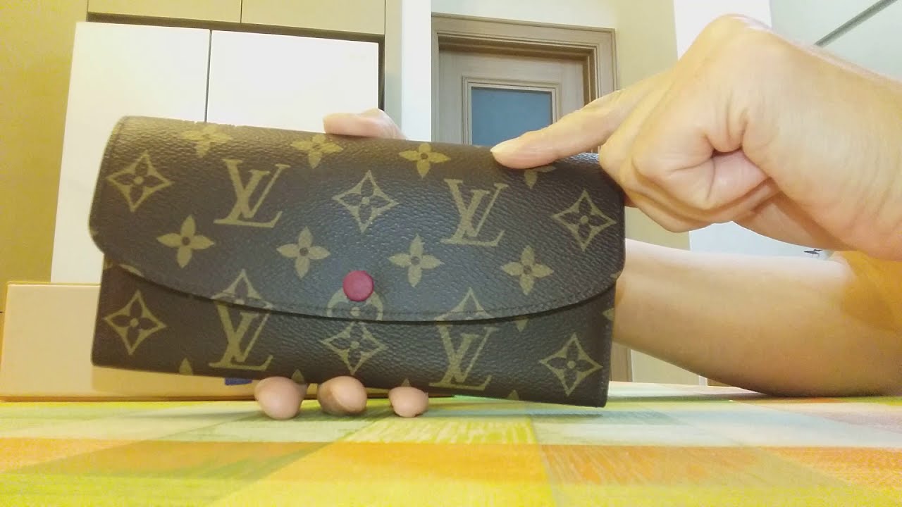 UNBOXING - Louis Vuitton Damier Azur Clemence Wallet w/ Rose Ballerine  interior 