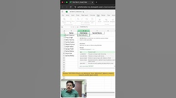 TEXTSPLIT function in Excel!
