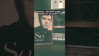ORIGINAL 1986 PETER GABRIEL CASSETTE ALBUM  "SO"