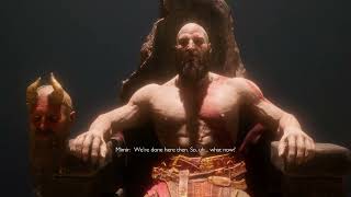 Kratos self-reflection - Valhalla Ending - God Of War Ragnarok