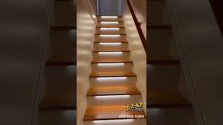 Motion-Activated LED Stair Lighting | Lutron Smart Home Automation Atlanta