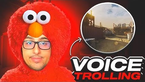 ELMO VOICE TROLLING IN RANKED CODM