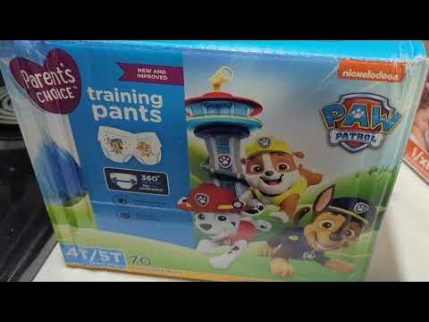 Unboxing and Review of Parents Choice Boys Training Pants and