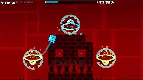Attempting the impossible level Chompstep in Geometry dash