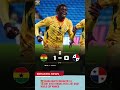🇬🇭 Ghana Snatch Dramatic 1 0 Victory Over Panama with Last Gasp World Cup Winner