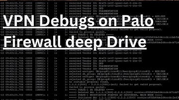 Troubleshooting IP-Sec VPN on Palo Alto Debug of the VPNs Ike on  Palo Alto Firewall