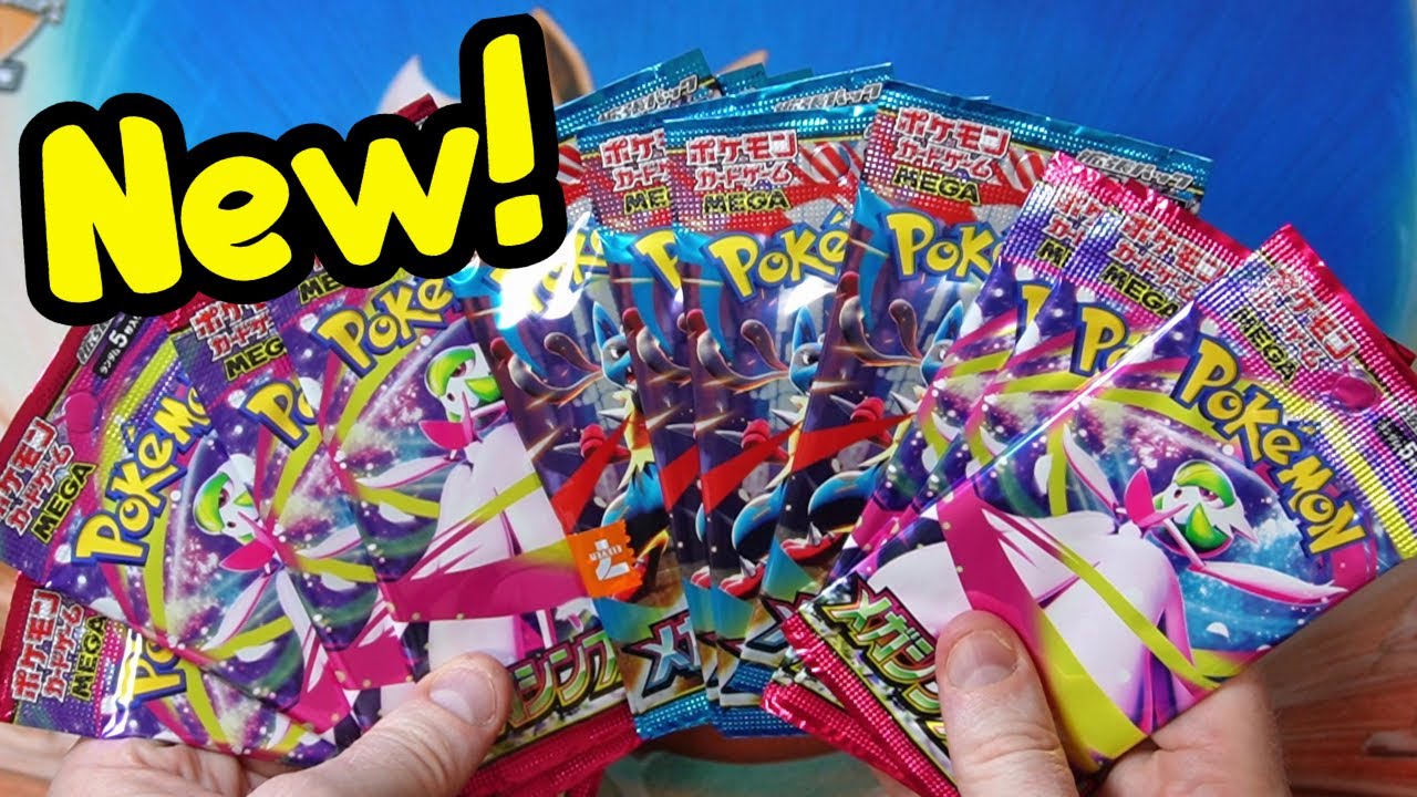 Pokemon TCG Mega Brave & Mega Symphonia Pack Opening! - YouTube