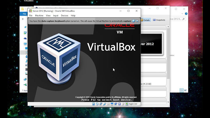 Windows Server 2012 ISO download for VirtualBox