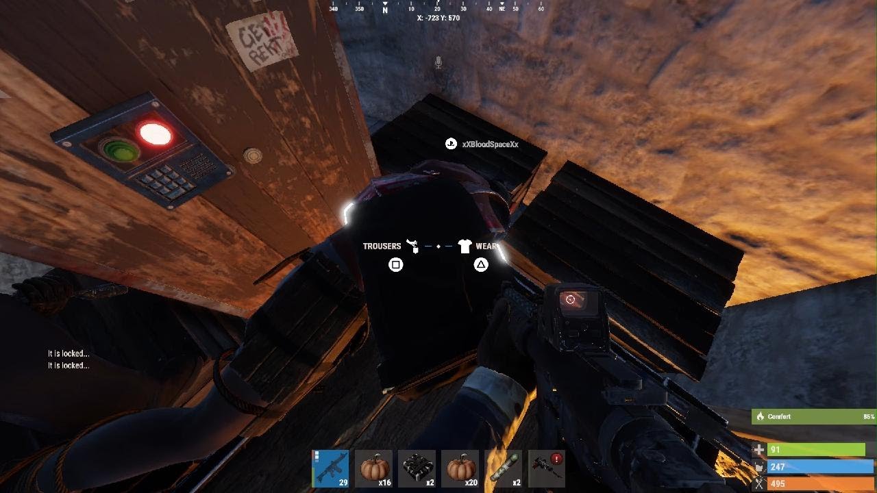 Rust Console raid part 2 - YouTube