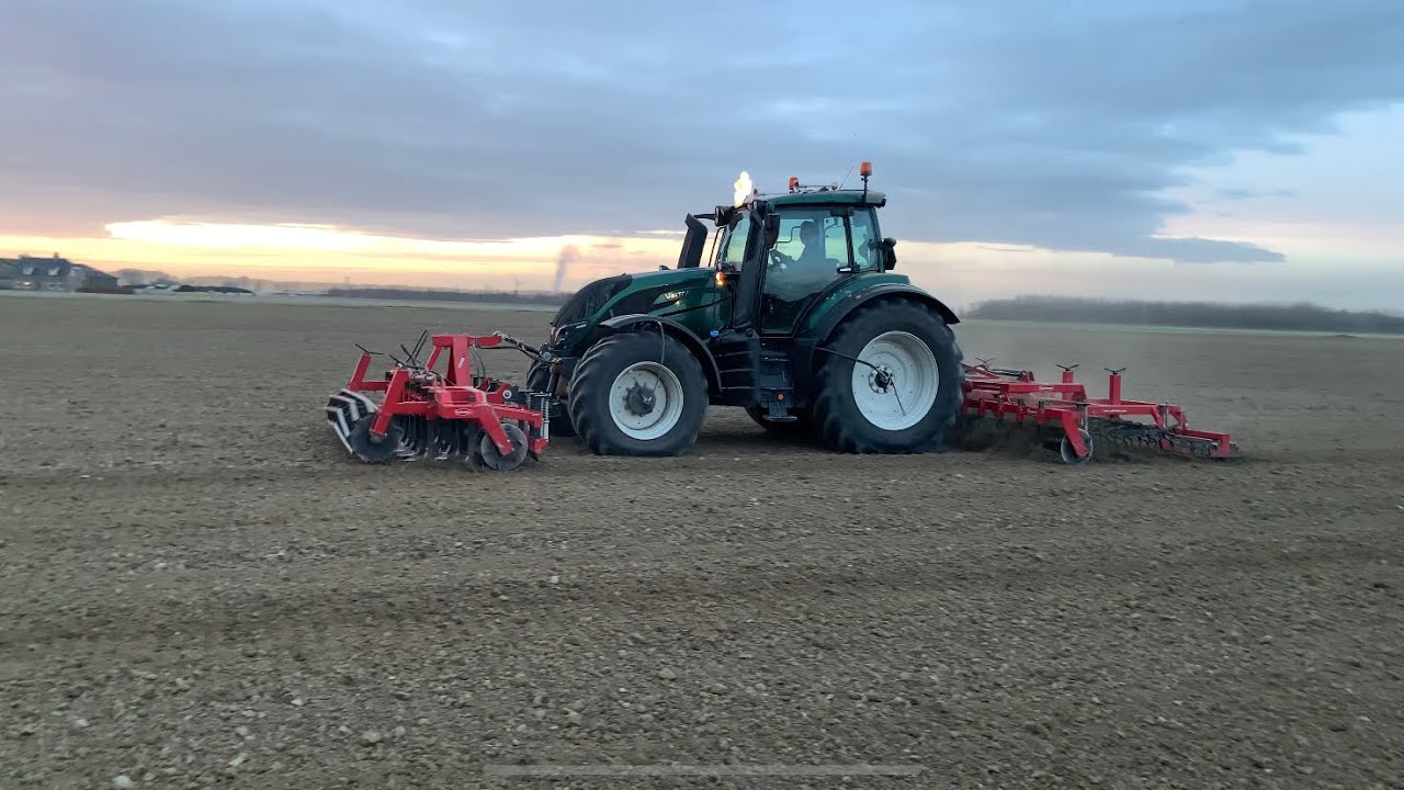 Klaarleggen valtra t234 + steketee sneleg