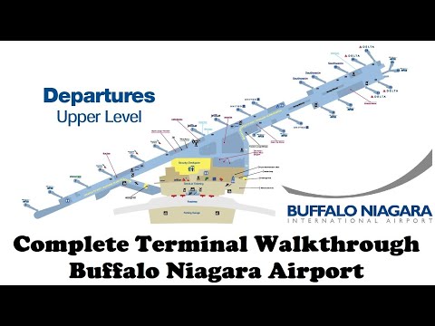 Videó: Buffalo Niagara International Airport Guide
