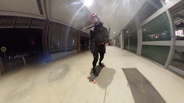 Exway Flex Night Skate Insta360 One R Test