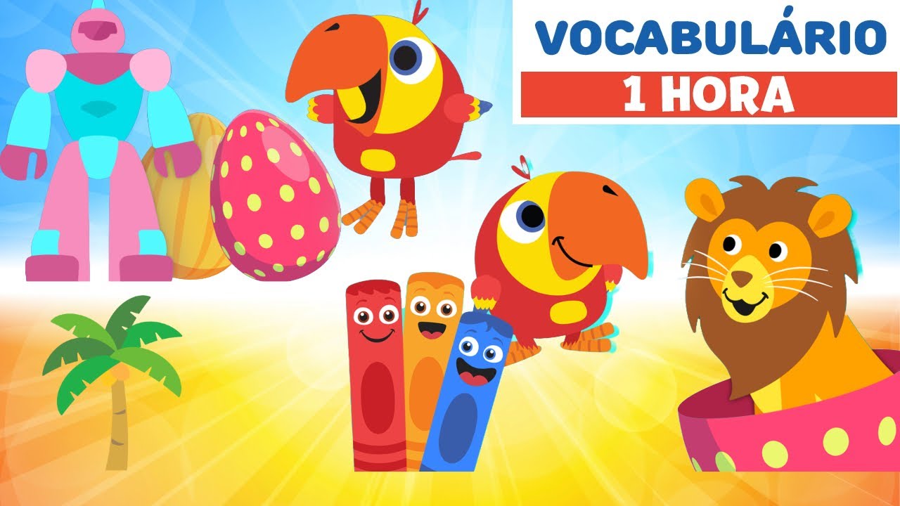 Aprender Palavras para Crianças! | Primeiras Palavras | Primeira Universidade