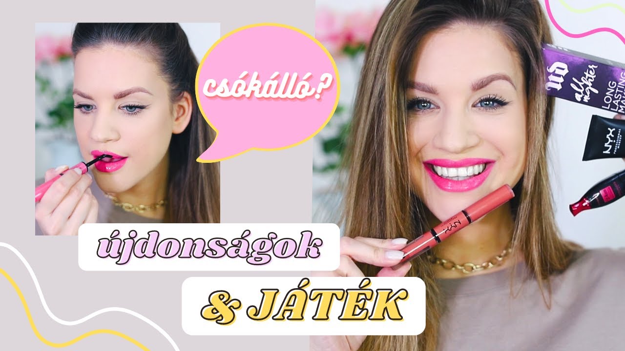 Újdonságok tesztelve // tavaszi smink & JÁTÉK✨│ Karin Dragos