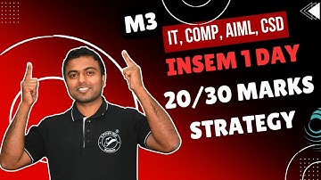 M3 Paper Pattern & IMP Available | IT, COMP, AIML,CSD | Let