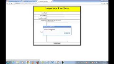 Complete CMS & Website with Admin Panel in PHP & MySQL part 8 of 26240p H 263 MP3