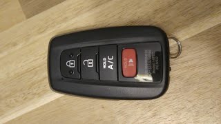 Prius Key Fob Battery Replacement  DIY
