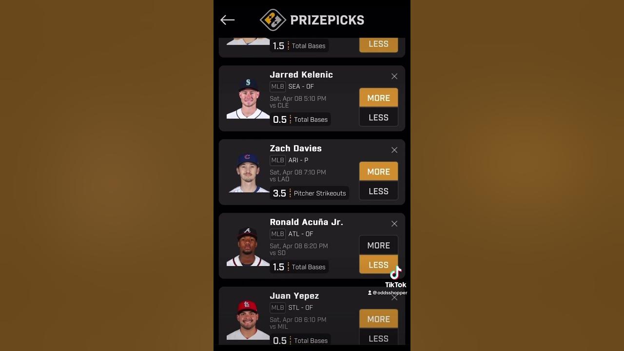 Prize picks mlb parlay today wins 2500 youtube