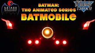 McFarlane Toys 1/12 Scale Batman the Animated Series Gold Label BATMOBILE Unboxing & Review