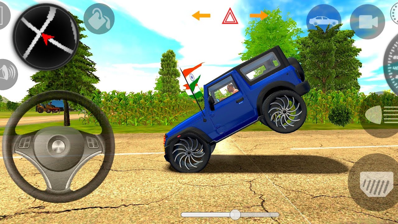 Modified Indian Mahindra Thar ⚡🚘 Car Games 🚘 : ( Gadi Wala Cartoon ) Gameplay video part - 07