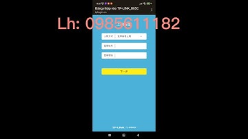 HD cài đặt tên và mk wifi TPLink 842N ver 7.0
