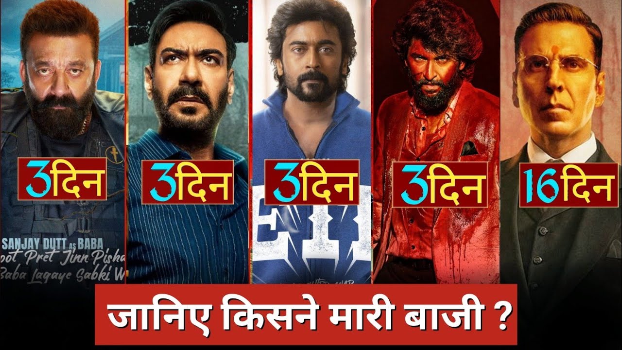 Raid2 Vs Hit 3 Vs Retro, Raid 2 Box Box Office, Ajay devgn,Retro,Hit3,Kesari2,The Bhootnii,Akshay K,