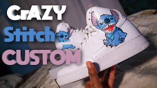 stitch custom air force 1