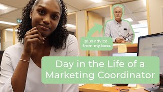 A Day in the Life of a Marketing Coordinator + Advice from my Boss on How to Get a Job After School