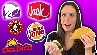 Eating ONLY TACOS for 24 HOURS 🌮⏰ // TOP 10 Ranked