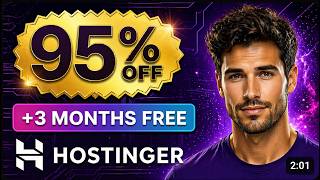 Hostinger Coupon Code 2026: Up to 95% OFF + 3 Months Free