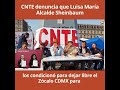 CNTE denuncia que Luisa María Alcalde los condicionó para dejar libre el Zócalo CDMX para Sheinbaum