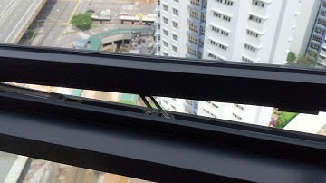 Hidden UPVC window restrictor installed in Hillion Residences