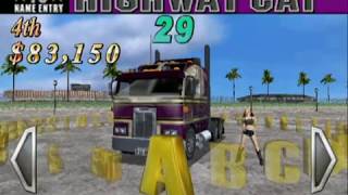 18 wheeler - Speed run All stages in 11min12 (GameCube)