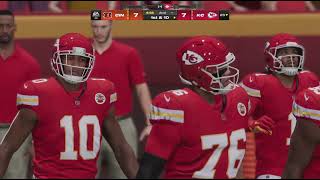 Bengals vs Chiefs Madden 24 Gameplay