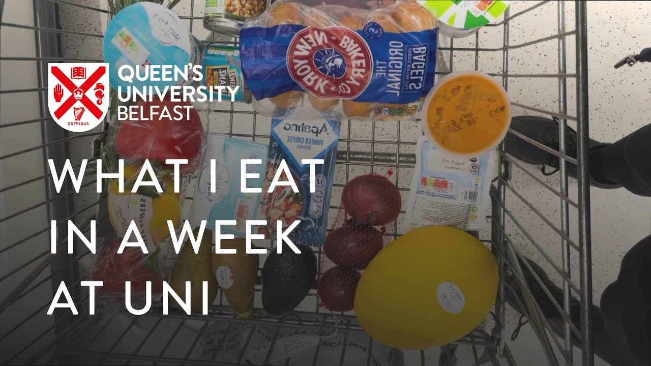 What I Eat In A Week at Uni - YouTube