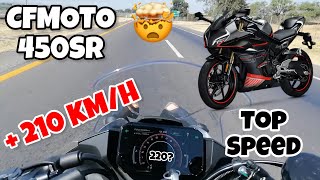 CFMOTO 450SR TOP SPEED !! 🤯 + 210 KM/H | ADIOS JAPONESAS by Flamar Bike R  12,095 views 4 weeks ago 5 minutes, 10 seconds