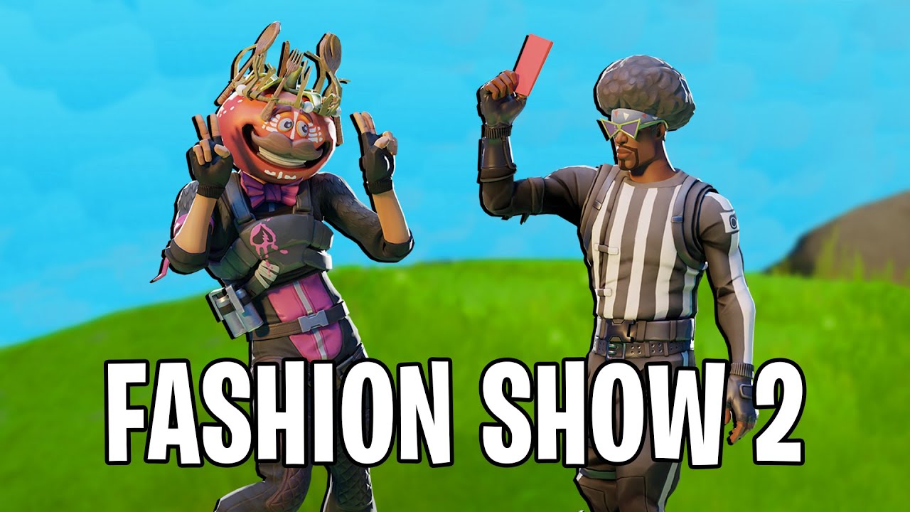 Concurso de MODA en FORTNITE por PAREJAS - Fashion Show #2