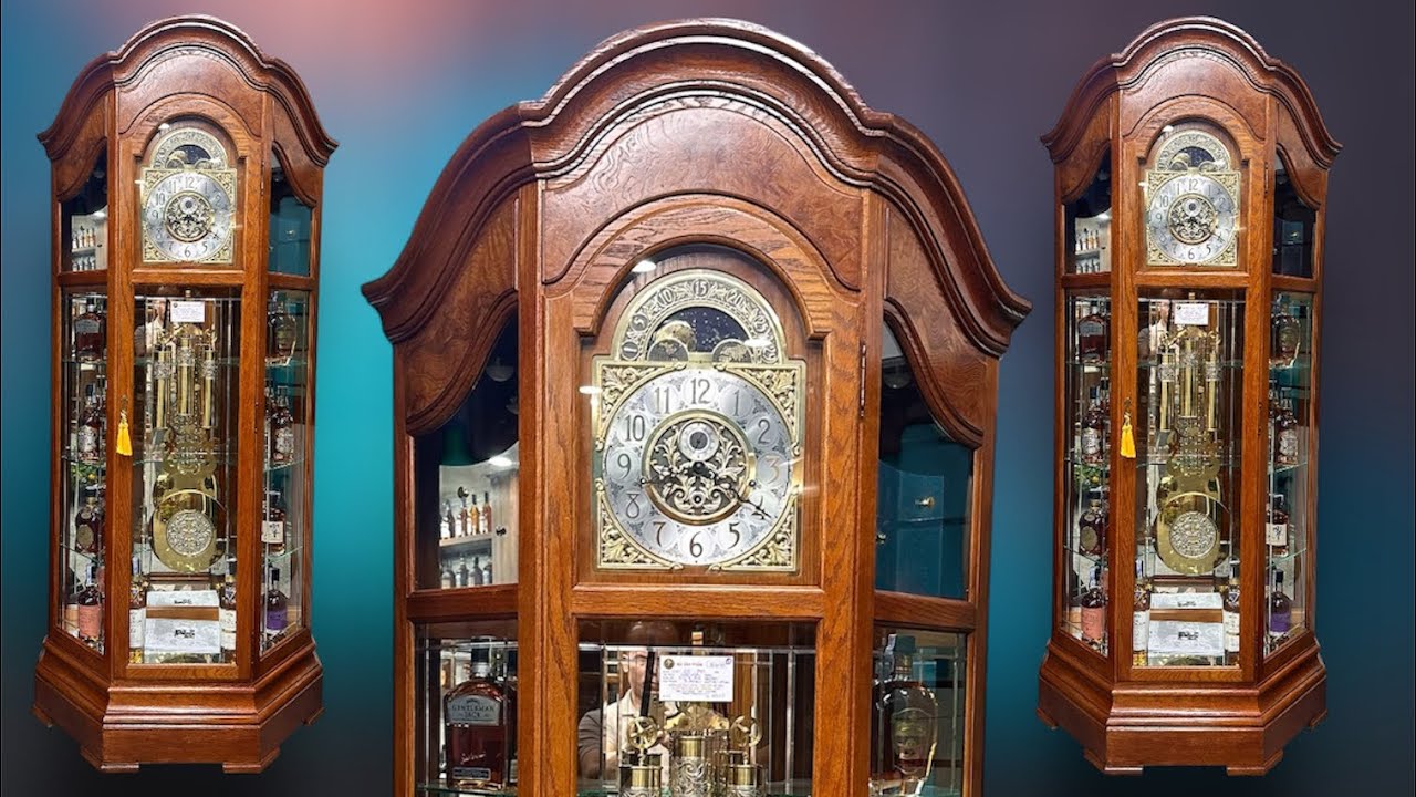 Đồng hồ cây 3buồng khủng Big Size của Mỹ Hiệu Howard Miller 610-940 dòng cao cấp nhất!