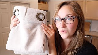 YoungsTex Natural Linen Curtains Review | Linen Textured Curtains Bronze Grommet Light Filtering