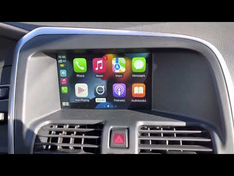 Volvo XC60 Wireless carplay Android auto interface installation.