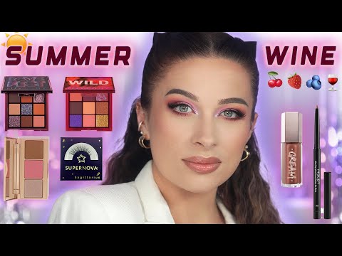 🍷🍒🫐 Masz ochotę na kolor ? Tutorial makijażu "SUMMER WINE" 🫐🍒🍷