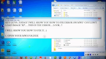 COD Modern Warfare 3 error fix couldn