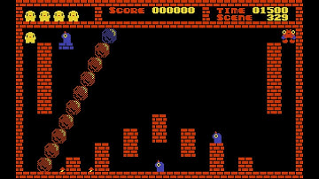 Flappy MZ-800 scene 329: Another weird pyramid