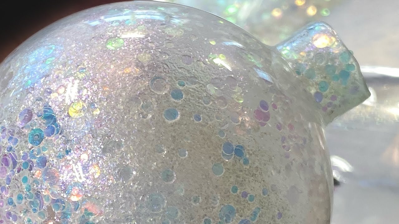 Glitter Ornaments on the Inside | Holiday DIY Decorations | 536