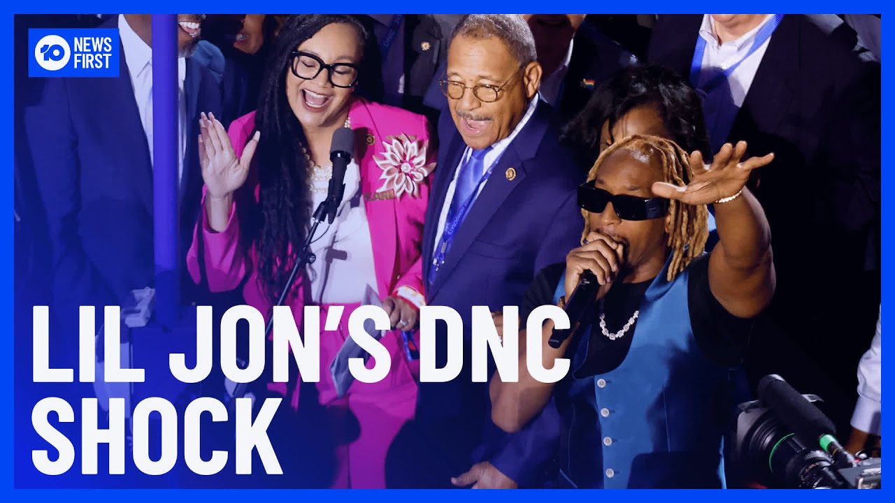 Lil Jon Performs 'Turn Down For What' In Surprise DNC Appearance | 10 News First