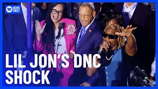 Lil Jon Performs 'Turn Down For What' In Surprise DNC Appearance | 10 News First