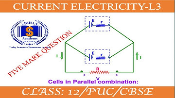 Cells in Parallel Combination