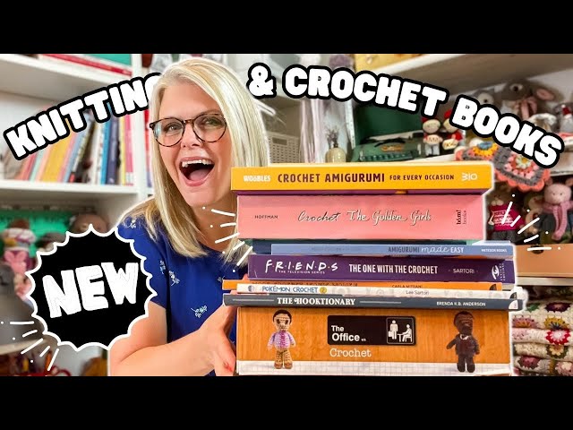 TOP 12 NEW CROCHET, KNITTING & AMIGURUMI Books! - Elise Rose Crochet